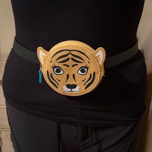 Coin Card Purse Bag Tiger Belt Wallet Fanny Pack